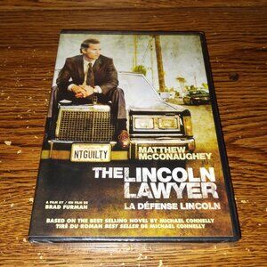 The Lincoln Lawyer  (DVD, 2011, Widescreen) (unopened) Matrhew McConaughey